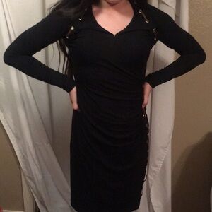 Black with leather lace on side XS